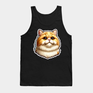 Exotic Shorthair Fat Cat Tank Top